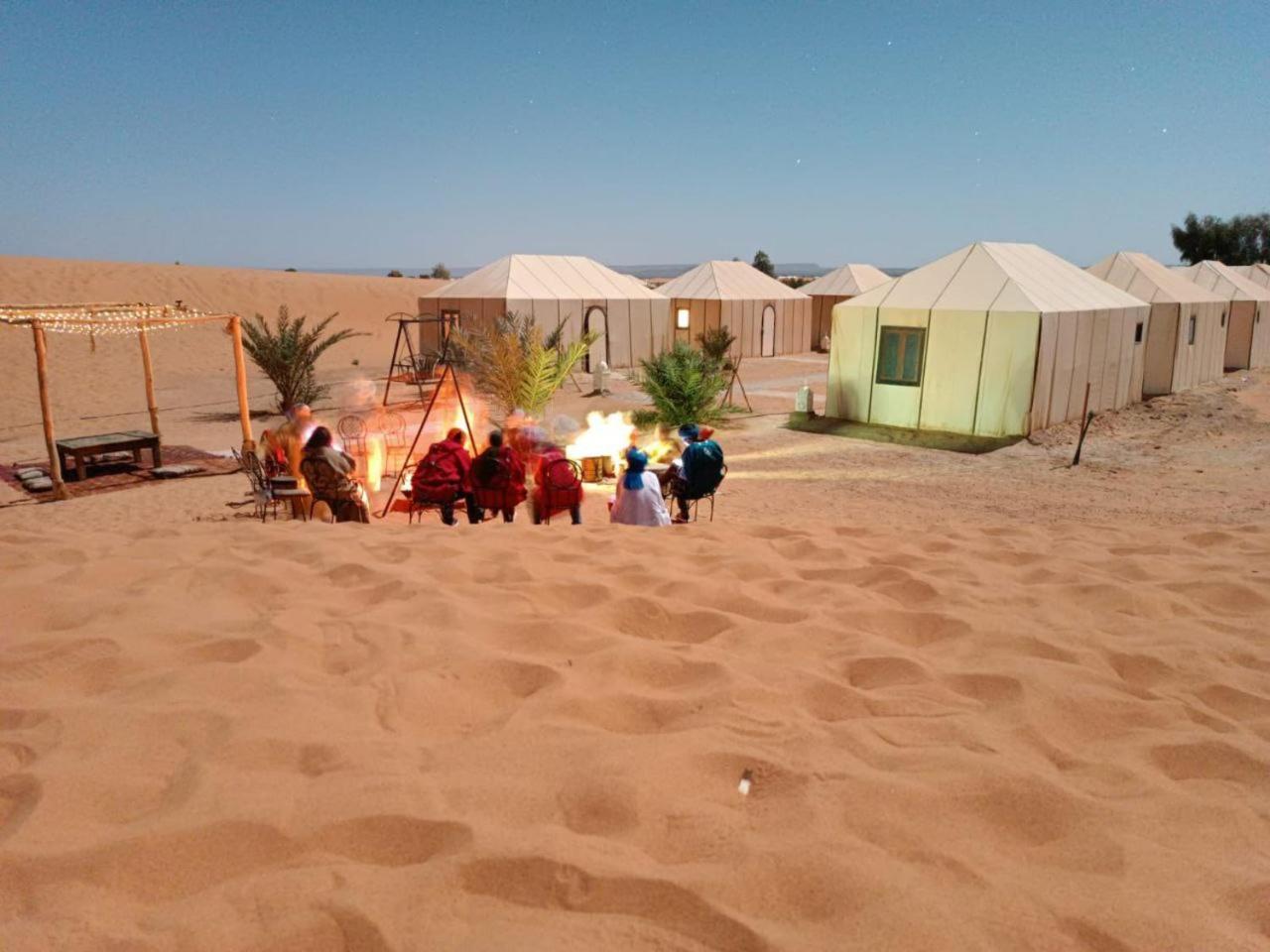 Sahara Vibes Luxury Camp Villa Merzouga Exterior photo