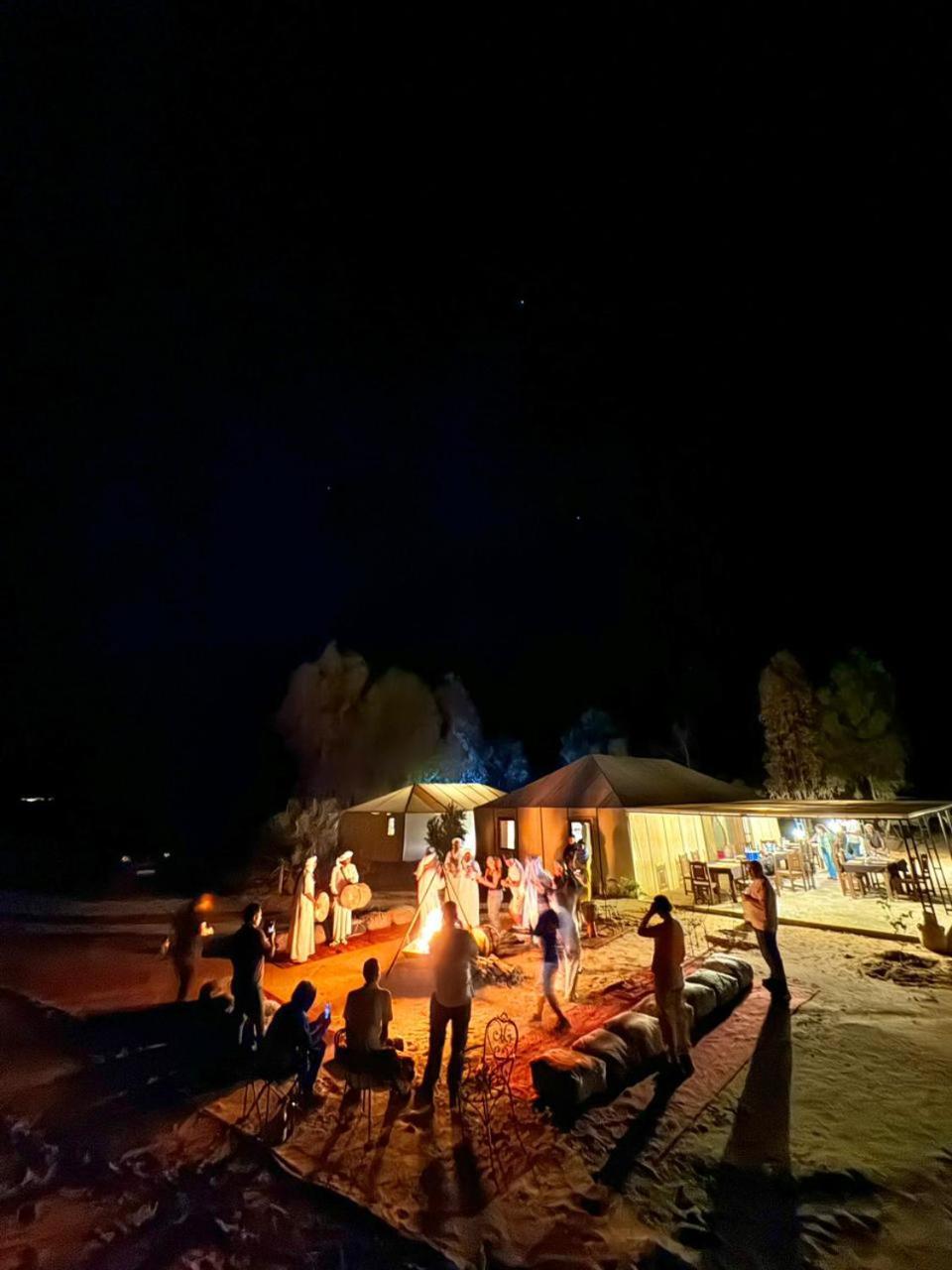 Sahara Vibes Luxury Camp Villa Merzouga Exterior photo