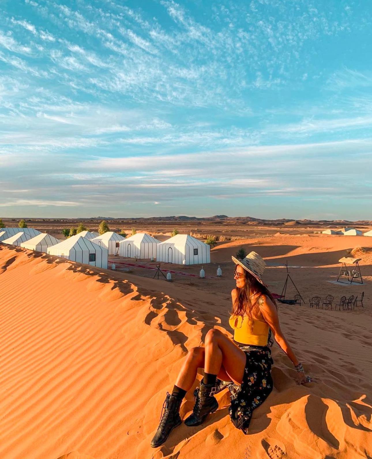 Sahara Vibes Luxury Camp Villa Merzouga Exterior photo